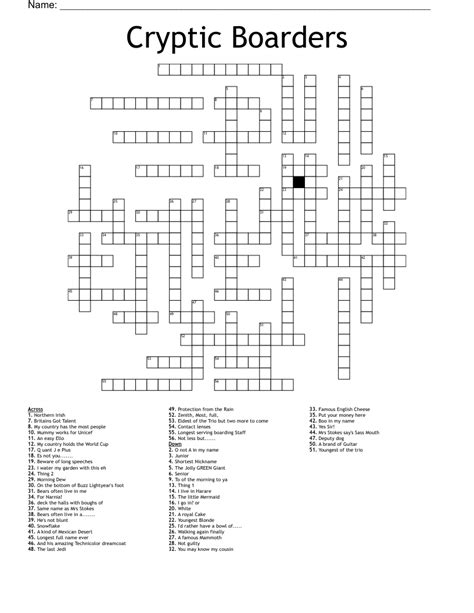 boarders Crossword Clue .